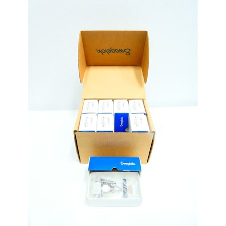 Swagelok MANUAL TUBE STAINLESS 3000PSI 3/8IN NEEDLE VALVE, 8PK SS-6NBS6-G-29547